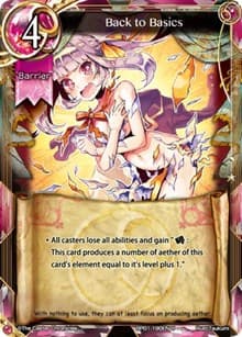 Back to Basics - The Magic Battle Begins - The Caster Chronicles card