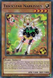 Trickstar Narkissus - Circuit Break - YuGiOh card