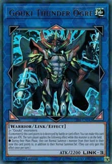Gouki Thunder Ogre - Circuit Break - YuGiOh card