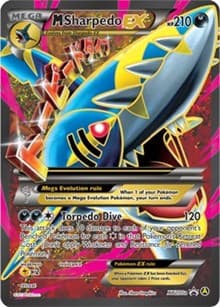 M Sharpedo EX - XY200a - Alternate Art Promos - Pokemon card