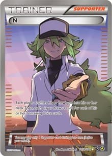 N (Supporter) - 105a/124 - Alternate Art Promos - Pokemon card