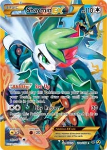 Shaymin EX - 77a/108 - Alternate Art Promos - Pokemon card