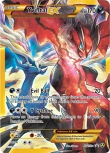 Yveltal EX - XY150a - Alternate Art Promos - Pokemon card