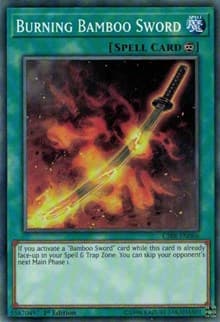 Burning Bamboo Sword - Circuit Break - YuGiOh card