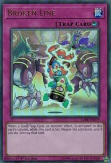 Broken Line - Circuit Break - YuGiOh card