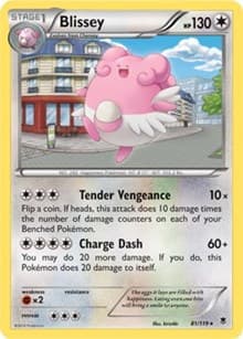 Blissey - 81/119 (Cosmos Holo) - Miscellaneous Cards & Products - Pokemon card