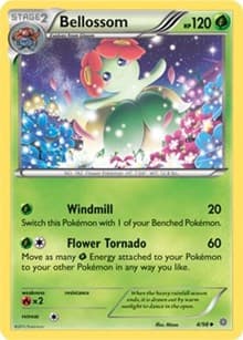 Bellossom - 4/98 (Cosmos Holo) - Miscellaneous Cards & Products - Pokemon card