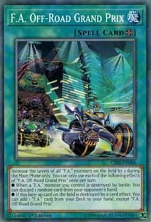 F.A. Off-Road Grand Prix - Circuit Break - YuGiOh card