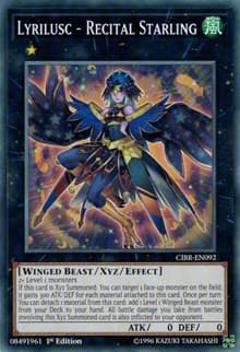 Lyrilusc - Recital Starling - Circuit Break - YuGiOh card