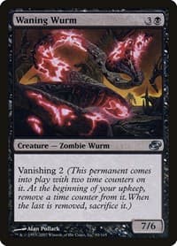 Waning Wurm - Planar Chaos - Magic: The Gathering card
