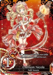 Crimson Nicola (Non-Foil) - SD01: Wings of Anger - The Caster Chronicles card