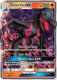Salazzle GX - SM63 - SM Promos - Pokemon card