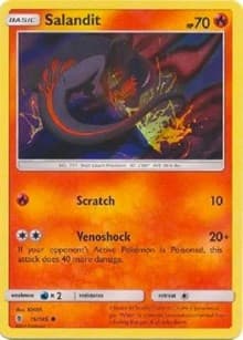 Salandit - 15/145 (Collection Promo) - League & Championship Cards - Pokemon card
