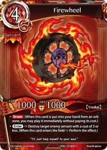 Firewheel - SD01: Wings of Anger - The Caster Chronicles card