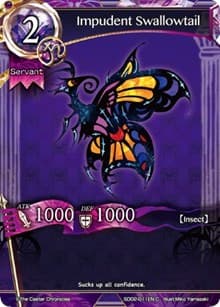 Impudent Swallowtail - SD02: Arrogant Swallowtail - The Caster Chronicles card