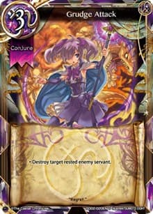 Grudge Attack - SD02: Arrogant Swallowtail - The Caster Chronicles card