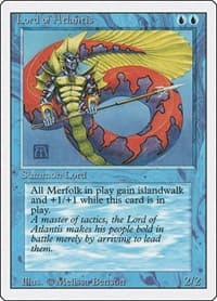 Lord of Atlantis - Revised Edition - Magic: The Gathering card