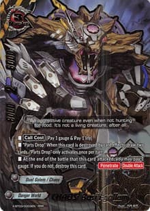 CHAOS Basili-gollum - Overturn! Thunder Empire!! - Future Card BuddyFight card