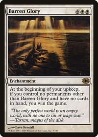 Barren Glory - Future Sight - Magic: The Gathering card