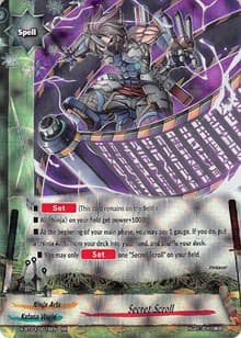 Secret Scroll - Overturn! Thunder Empire!! - Future Card BuddyFight card
