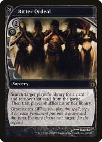 Bitter Ordeal - Future Sight - Magic: The Gathering card