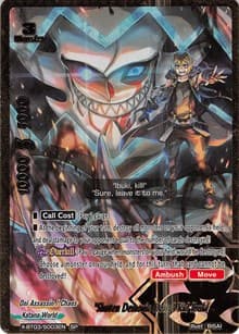 "Shuten Demonic Deity" Kid Ibuki - Overturn! Thunder Empire!! - Future Card BuddyFight card