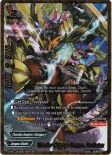 Thunder Emperor Dragon, Barlbatzz (SP) - Overturn! Thunder Empire!! - Future Card BuddyFight card
