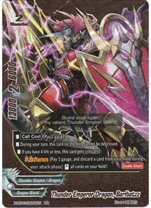 Thunder Emperor Dragon, Barlbatzz - Overturn! Thunder Empire!! - Future Card BuddyFight card