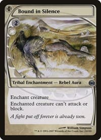 Bound in Silence - Future Sight - Magic: The Gathering card