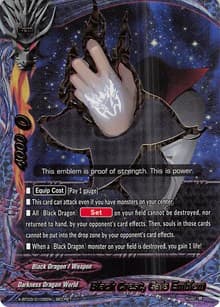 Black Crest, Gale Emblem - Overturn! Thunder Empire!! - Future Card BuddyFight card