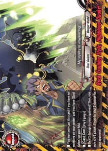 Rock Crushing Style, Highblood Quake! - Overturn! Thunder Empire!! - Future Card BuddyFight card