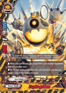Explo-gollum - Overturn! Thunder Empire!! - Future Card BuddyFight card