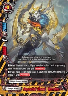 Impartial Beast, Garrdias - Overturn! Thunder Empire!! - Future Card BuddyFight card