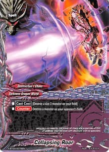 Collapsing Roar - Overturn! Thunder Empire!! - Future Card BuddyFight card