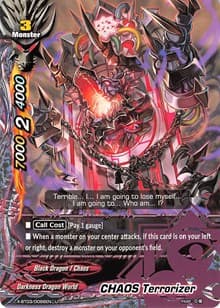 CHAOS Terrorizer - Overturn! Thunder Empire!! - Future Card BuddyFight card