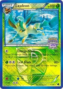 Leafeon - 11/116 (State Championships) - League & Championship Cards - Pokemon card