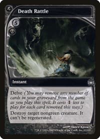 Death Rattle - Future Sight - Magic: The Gathering card