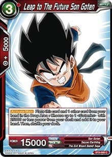Leap to The Future Son Goten - Union Force - Dragon Ball Super: Masters card