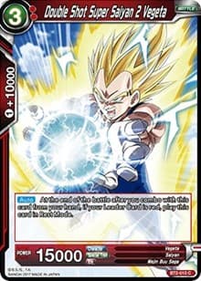 Double Shot Super Saiyan 2 Vegeta - Union Force - Dragon Ball Super: Masters card