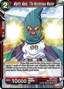 Mighty Mask, The Mysterious Warrior - Union Force - Dragon Ball Super: Masters card