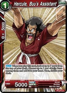 Hercule, Buu's Assistant - Union Force - Dragon Ball Super: Masters card