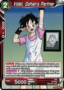 Videl, Gohan's Partner - Union Force - Dragon Ball Super: Masters card