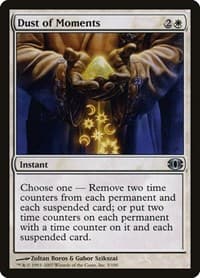 Dust of Moments - Future Sight - Magic: The Gathering card