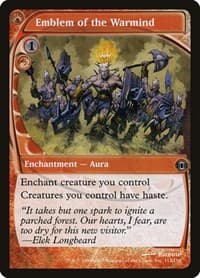 Emblem of the Warmind - Future Sight - Magic: The Gathering card