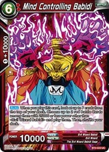 Mind Controlling Babidi - Union Force - Dragon Ball Super: Masters card