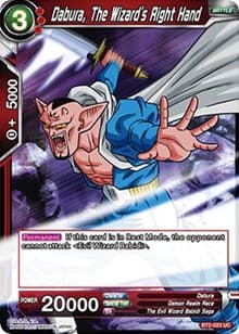 Dabura, The Wizard's Right Hand - Union Force - Dragon Ball Super: Masters card