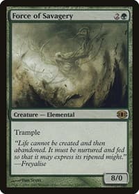 Force of Savagery - Future Sight - Magic: The Gathering card