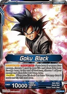 Goku Black // Goku Black, The Bringer of Despair - Union Force - Dragon Ball Super: Masters card