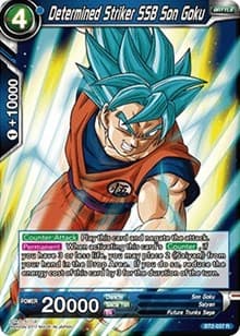 Determined Striker SSB Son Goku - Union Force - Dragon Ball Super: Masters card