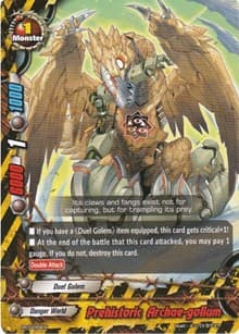 Prehistoric Archae-gollum - Promo Cards - Future Card BuddyFight card